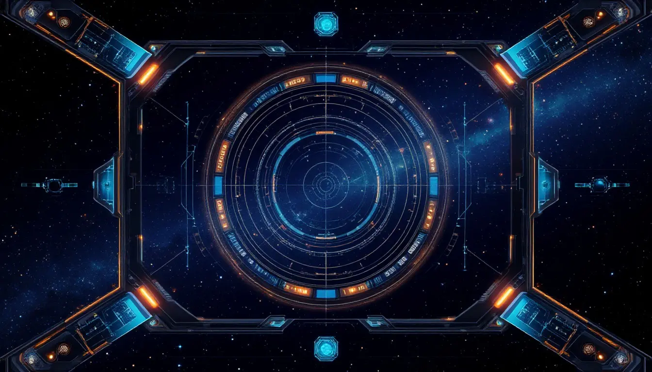 Light abstract space gradient