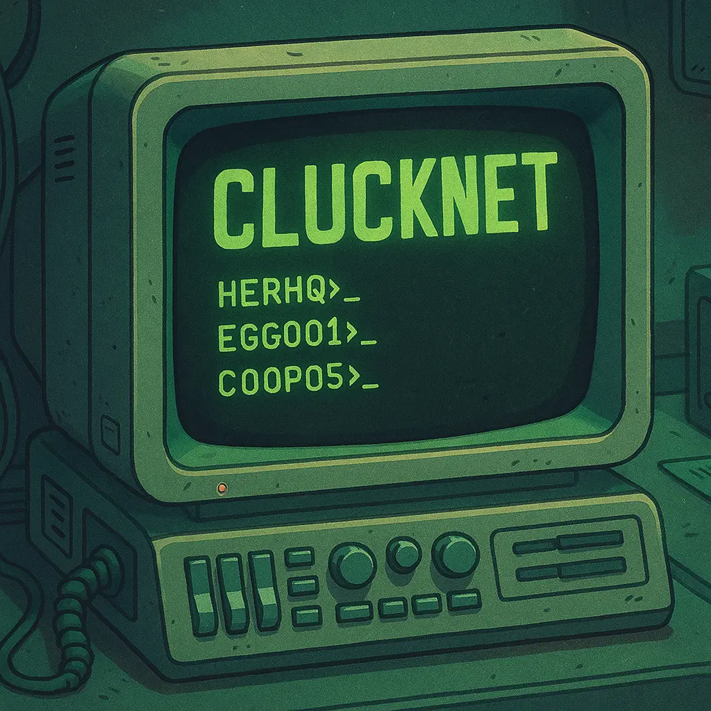 Clucknet terminal