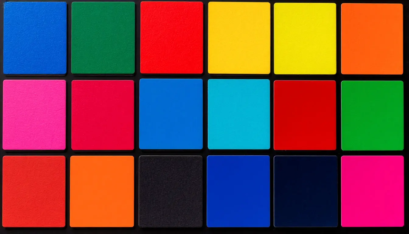 Palette swatches