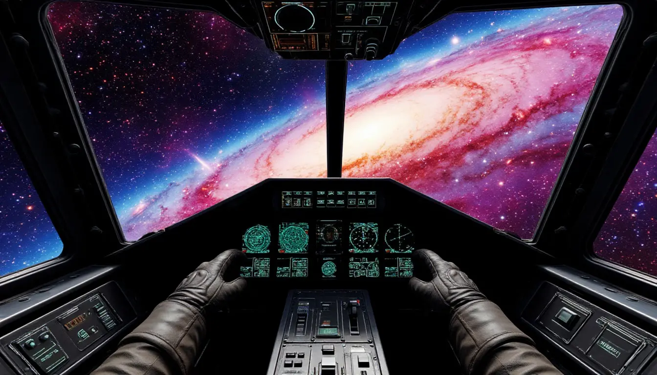 Cockpit first-person view